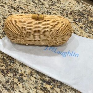 J McLaughlin Tracey Clutch Natural